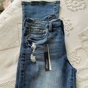 NWT! STS Jennifer mini flare jeans